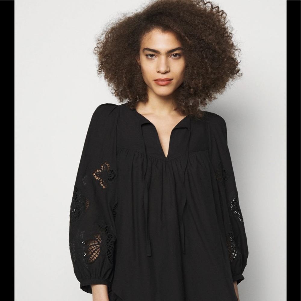 NEW See by Chloe Guipure Lace blouse XS